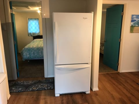 2 bedrooms, in-room safe, iron/ironing board, WiFi