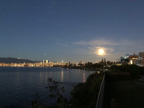 Moon over Vancouver