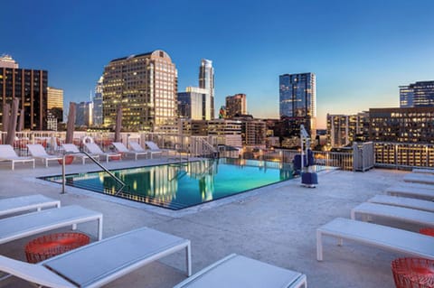 Rooftop Pool in the Heart of the City.  Heated Year Round
