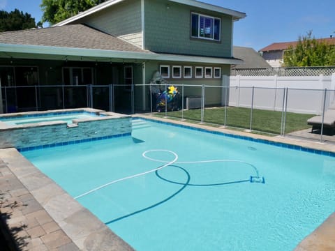 View from back of property to the back of the house