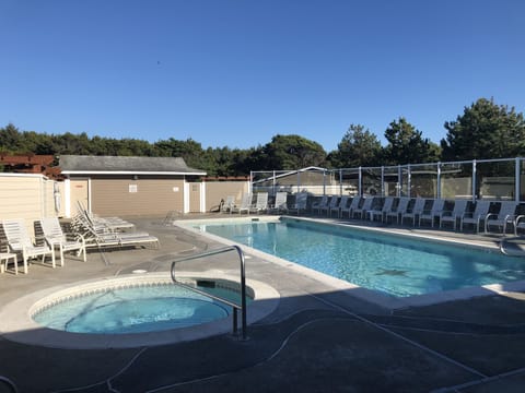 hot tub and pool (open seasonally)