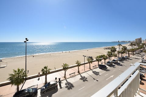 On the beach