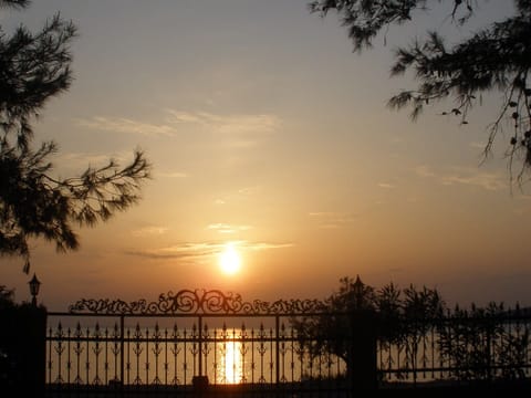 Sunset from our garden