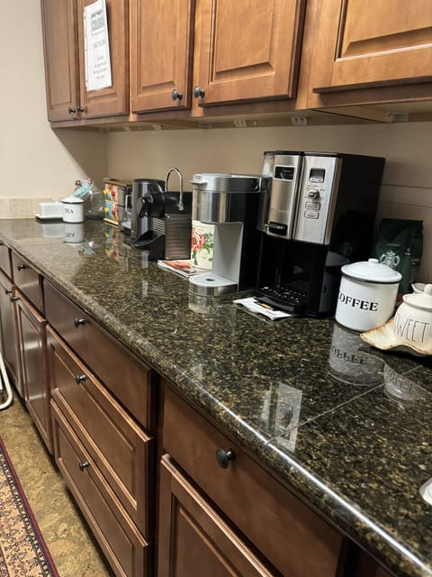 Pantry with coffee bar