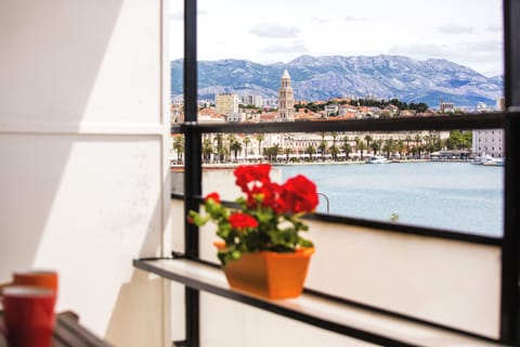 View of Split from the balcony