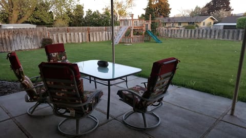 Large Fenced Backyard