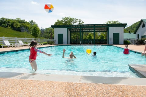 Seasonal outdoor pool