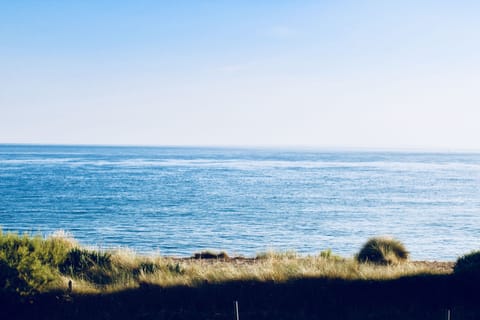 On the beach