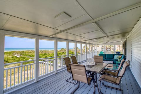 Enjoy sweeping views and plenty of hang-out space from this huge porch.