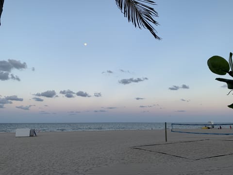 Beach nearby, beach towels