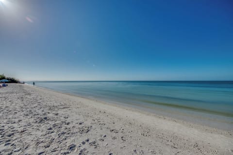 On the beach