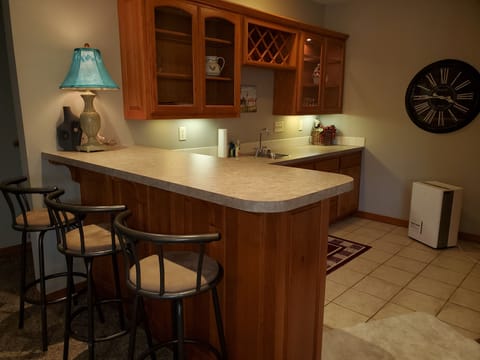 Kitchenette in Game Room/Family Room.