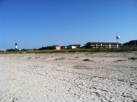 On the beach