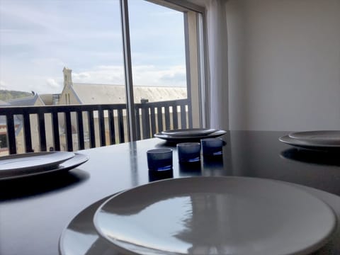 View from dining area