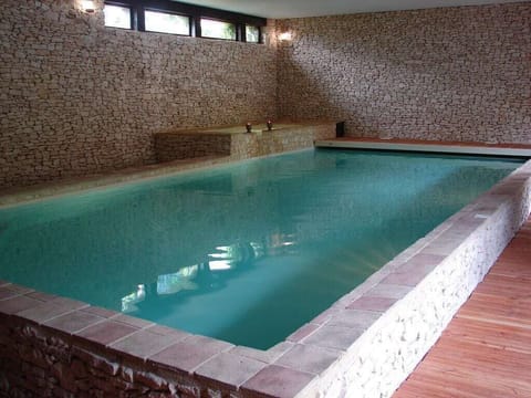 Indoor pool, a heated pool