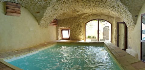 Indoor pool, a heated pool