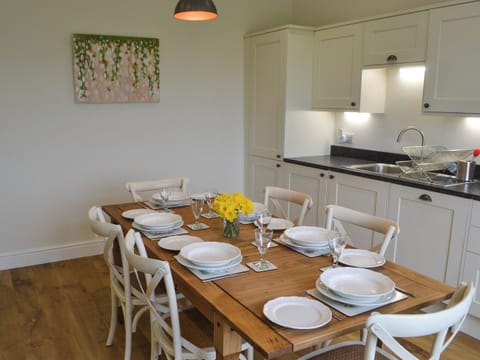 Kitchen with dining area | Croft Cottage, Burradon, near Rothbury