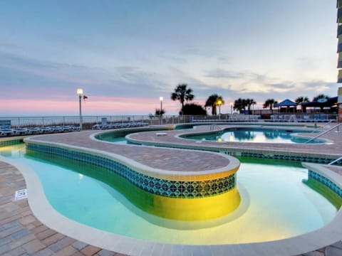 Indoor pool, outdoor pool