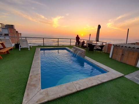 Indoor pool, outdoor pool