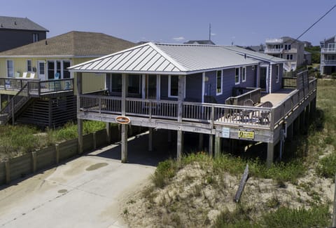 Plenty of deck space for sun or shade! All with ocean views!