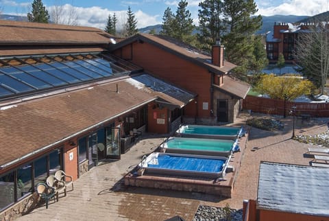 Indoor pool, a heated pool