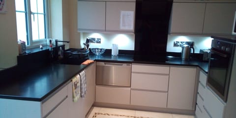 Modern kitchen with dishwasher