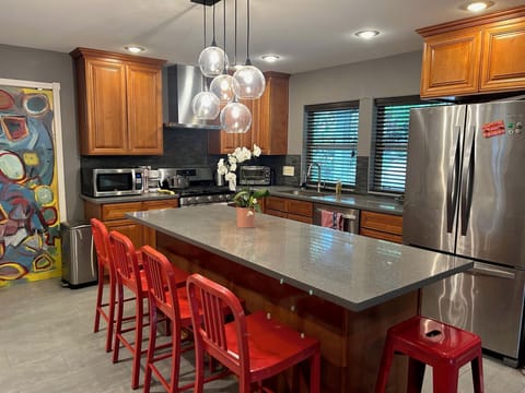 kitchen/ gathering area