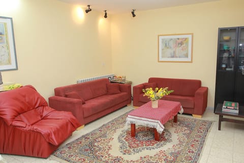 Optional spacious living room with large multichannel TV + HDMI, USB, DVD 
