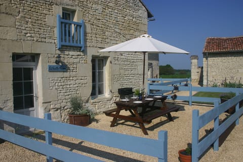 La Vieille Maison private entrance and terrace