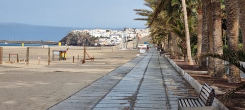 Beach nearby, beach towels