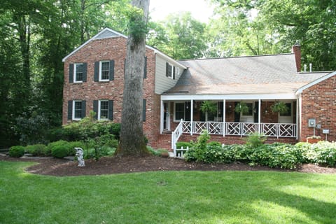 Front of home and lawn