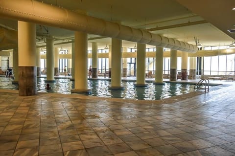 Indoor pool, a heated pool