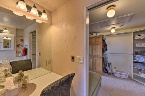 Get ready with ease at the vanity.