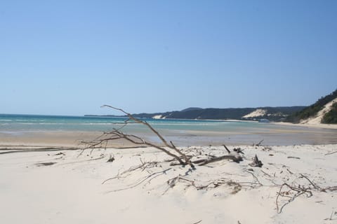 Beach nearby, sun loungers