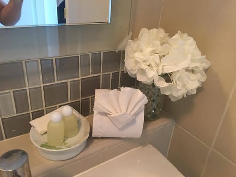 Towels, soap