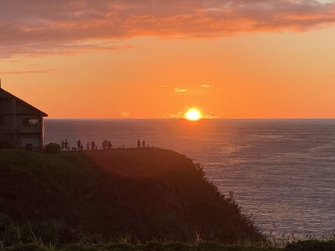 Stunning sunset views.