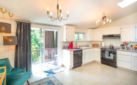 Big open kitchen with everything your chef needs to create