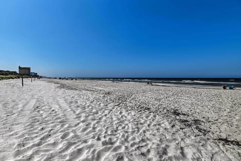 On the beach