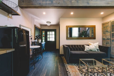 Entrance from private one car driveway