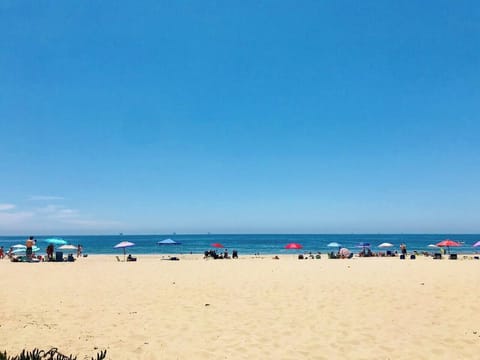 On the beach