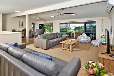 Living area | TV, fireplace, stereo