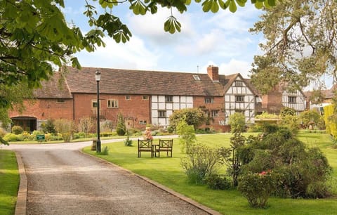 Our driveway up to Church House Farm