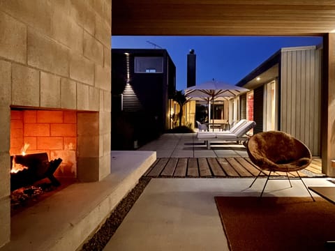 Outdoor Room is a special place at night