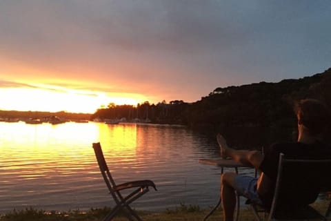 Sunset from the waters edge