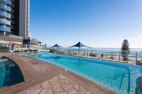 Indoor pool, outdoor pool