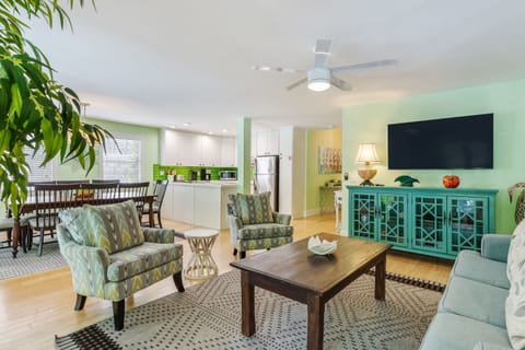 Flat screen TV if you want to stay inside.