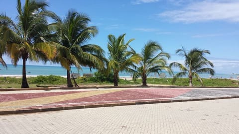 On the beach