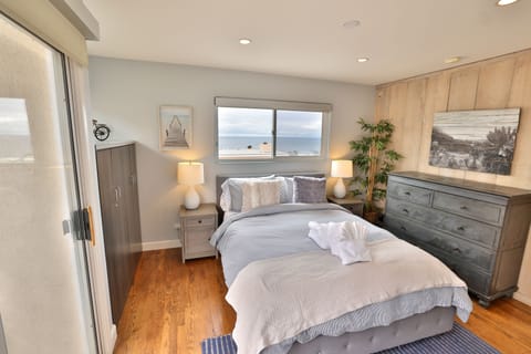 Bedroom #2: Comfortable and clean.  Enjoy the ocean views and fresh air!