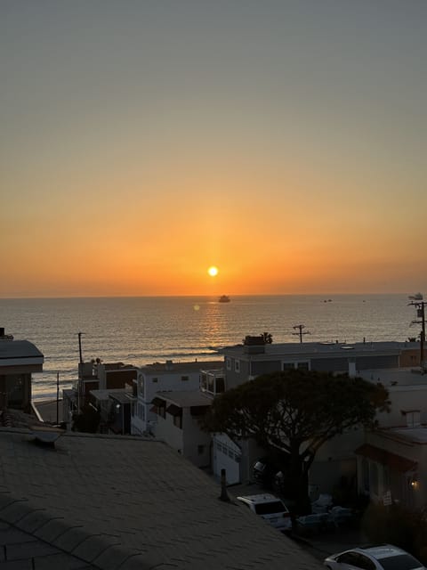 Experience some incredible sunsets from the balcony!