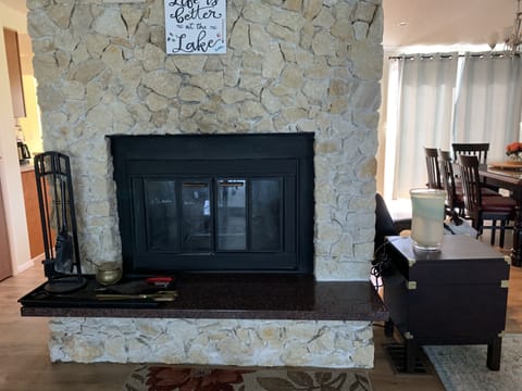 Fireplace in Living room
